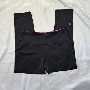 Lululemon Wunder Under Crop Leggings